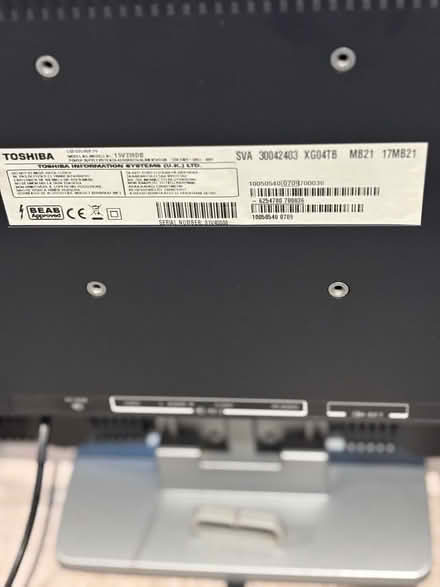 Photo of free Toshiba 12 inch tv (Runwell SS11) #4