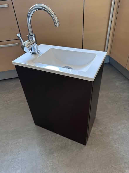 Photo of free Wall hanging basin unit & tap (Horsham North RH12) #2