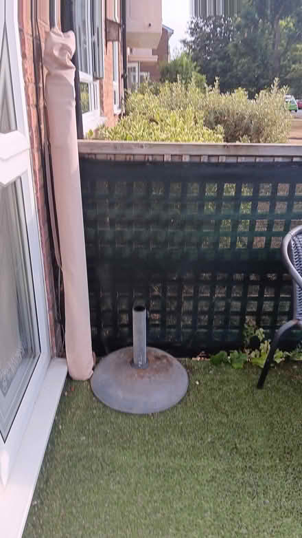 Photo of free Garden umbrella and stand (Southport PR8) #1
