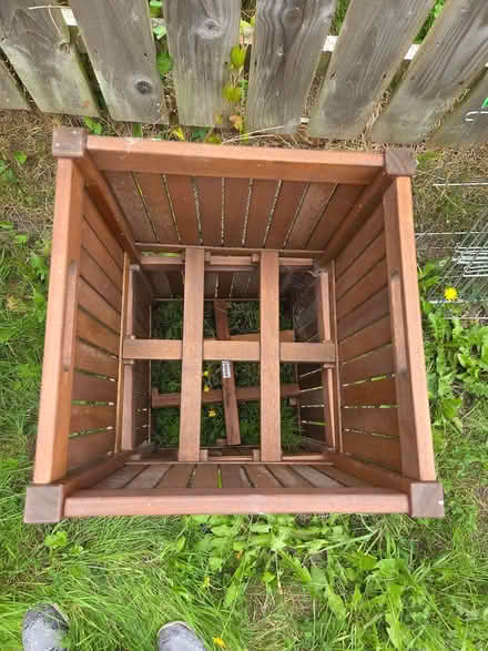 Photo of free Ikea square wooden planter x2 (Strandtown BT4) #2