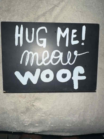 Photo of free Wooden sign (Burlington) #1