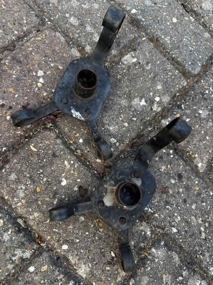 Photo of free 2x metal candle holders (Poulner, Ringwood) #2