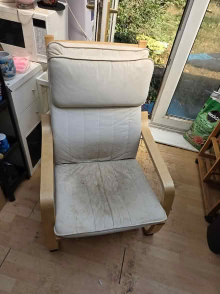Photo of free Ikea Poang Chair and Foot Stool (CH43 prenton) #1