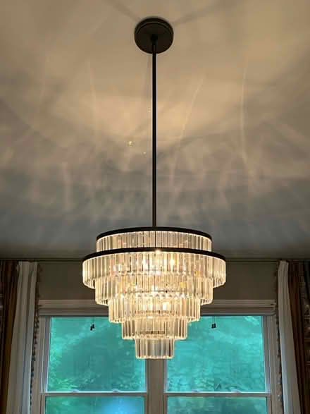Photo of free Crystal Chandelier 26” round (83rd & Mendingwall) #1