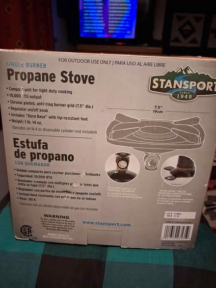 Photo of free Small camp stove (West San Jose, Mitty HS area) #3