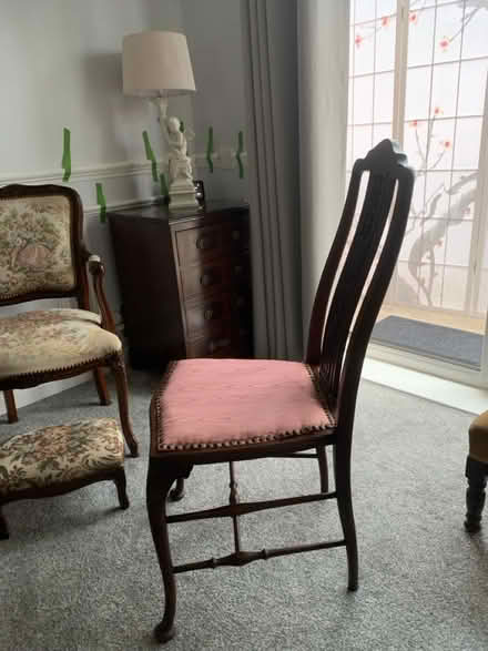 Photo of free Antique mahogany chair (Penland Wood TN40) #4