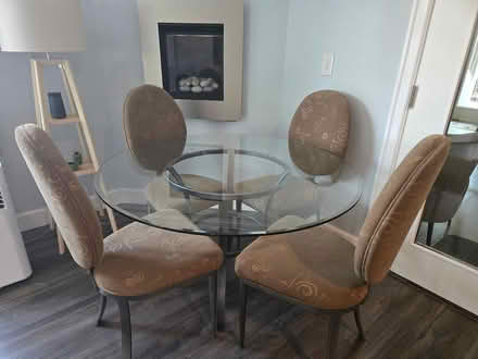 Photo of free Dining set and TV stand (Gibsons) #1