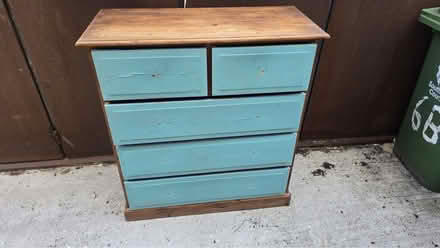 Photo of free Pine chest of drawers (Se15) #1