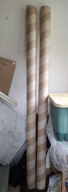 Photo of free Two 2m long cardboard tubes (Castle Ward Lancaster LA1) #1