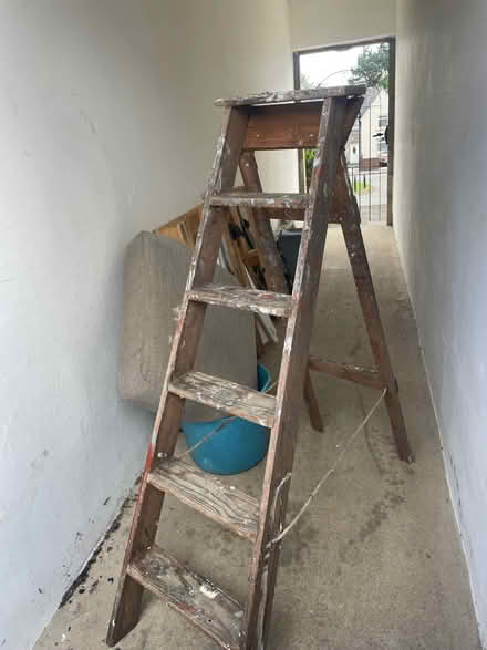 Photo of free Wooden Step Ladder (Clermiston EH4) #1