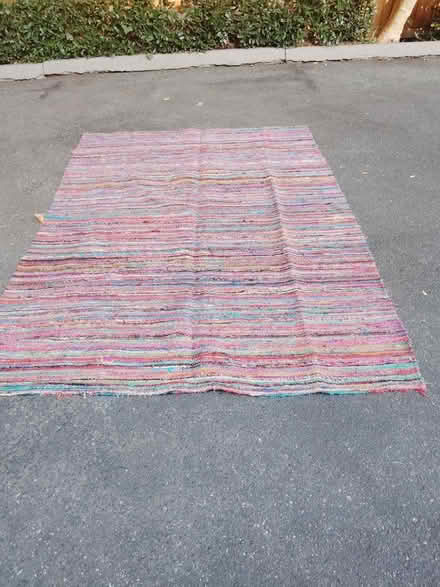 Photo of free Colorful Striped Rug (Edmonds WA) #1