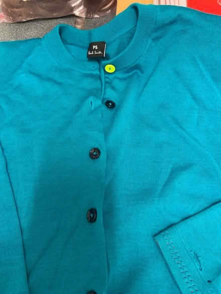 Photo of free Cardigan for creative mending (Bloomfield BA2) #1