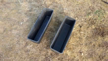 Photo of free 2 black window boxes (Great Yarmouth NR30) #1
