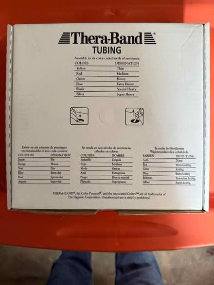 Photo of free Red Theraband tubing (Latrobe, PA) #2