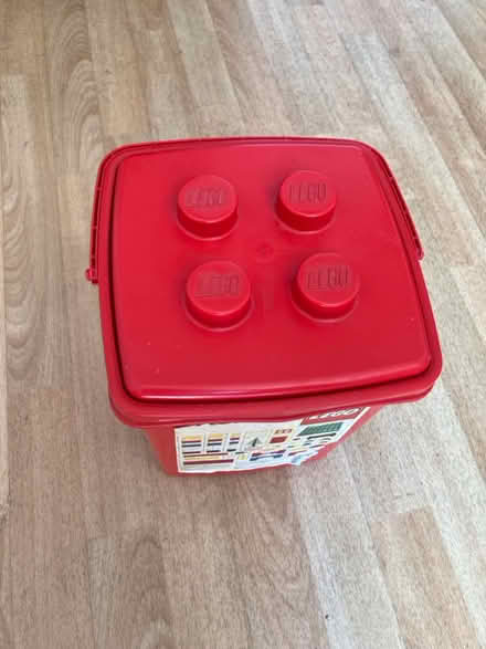 Photo of free Lego storage bucket (Roselands, Eastbourne, BN22) #1