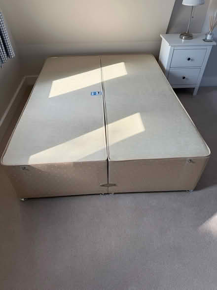 Photo of free SmallDouble base and new mattress (Sevenoaks) #1