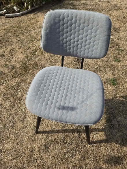 Photo of free Grey Padded Chair (Bozeat NN29) #1