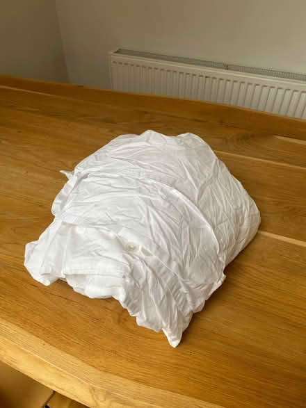 Photo of free White duvet cover (Clontarf) #3