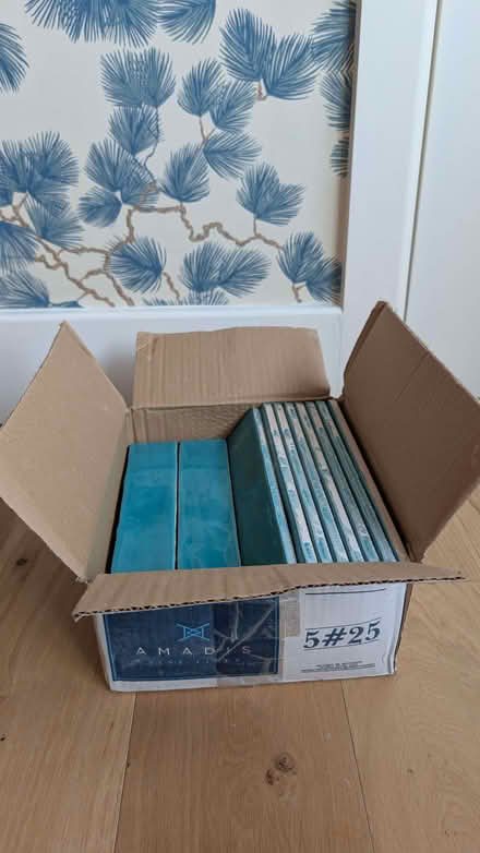 Photo of free Turquoise wall tiles (Kennington SE11) #3