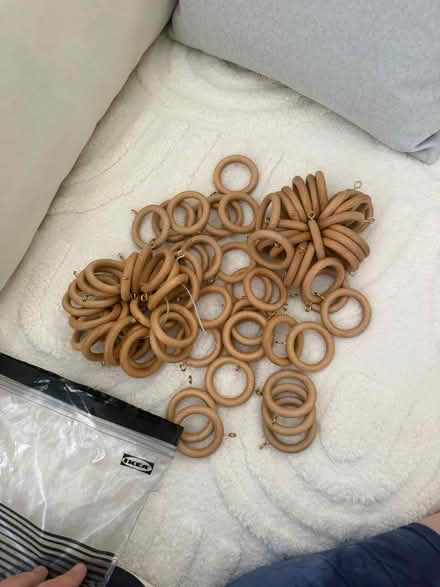Photo of free curtain rings (SW17 9dq) #1