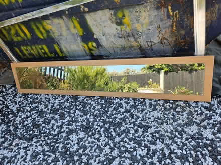 Photo of free Mirror on frame 193cm x 35cm (Church RG2) #1
