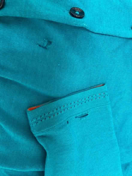 Photo of free Cardigan for creative mending (Bloomfield BA2) #2