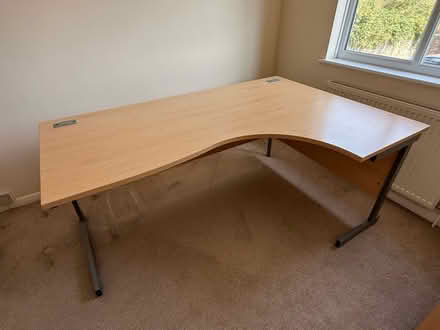 Photo of free Curved Office Desk (Larkhall BA1) #1