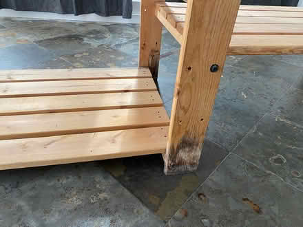 Photo of free Wood storage shelf (Trinity-Bellwoods) #2