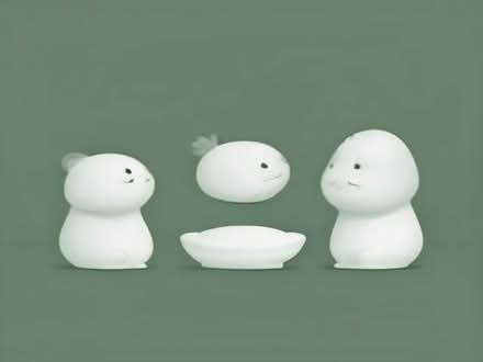 Photo of free toy mummy guinea pig and babies set (Haylands Way MK41) #1