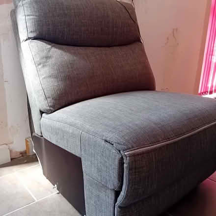 Photo of free Grey Sofa Seat (Shortstown MK42) #2