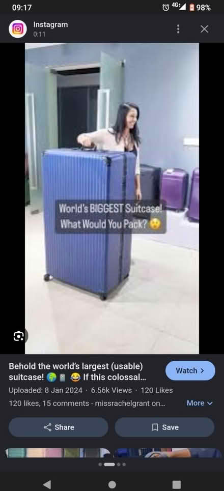 Photo of suitcase (London) #1