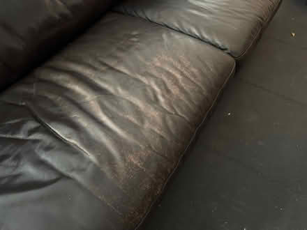 Photo of free 2 Seater & 3 Seater Leather Sofas (Grange Park NN4) #3