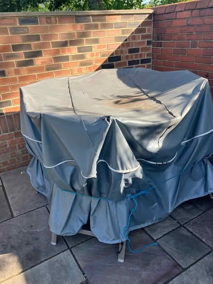 Photo of free Garden table cover. (North Shields NE29) #1