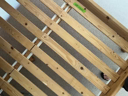 Photo of free king size pine IKEA bed (Fishponds BS16) #4