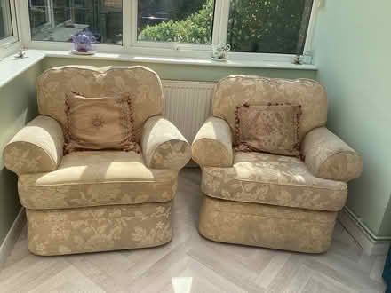 Photo of free 2 M&S armchairs (Southampton, SO16) #1