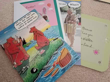 Photo of free Gift cards, stationary, note paper (South Keys) #1
