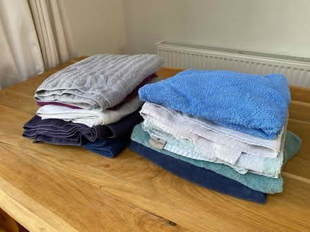 Photo of free 10 adult bath towels (Clontarf) #1