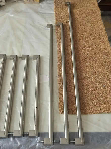 Photo of free Metal bar-style cabinet handles (Menstrie FK11) #3