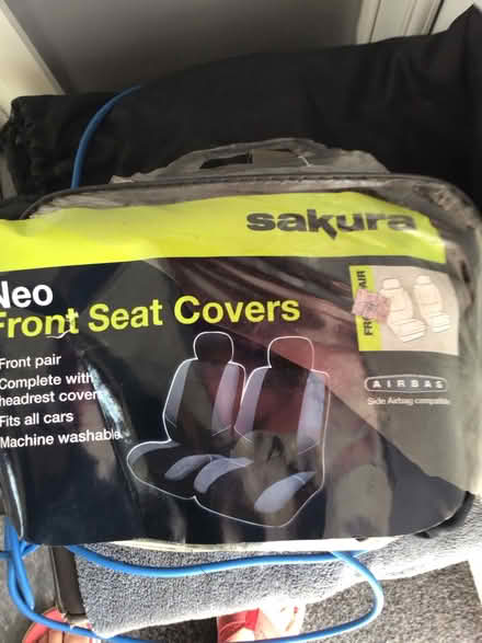 Photo of free Front seat covers (Wellington TA219AR) #1