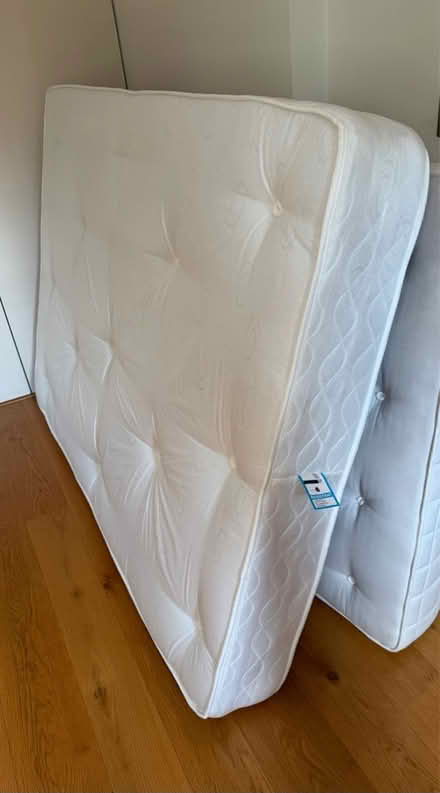 Photo of free SmallDouble base and new mattress (Sevenoaks) #2