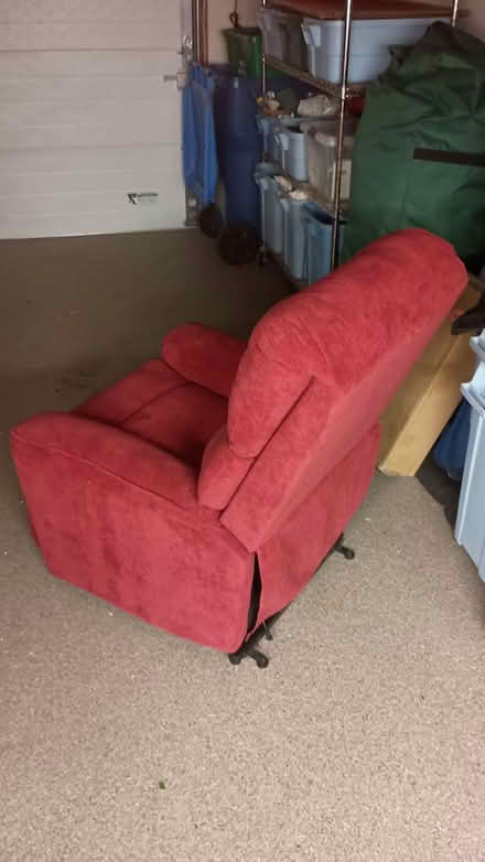 Photo of free Red Recliner (60025) #1