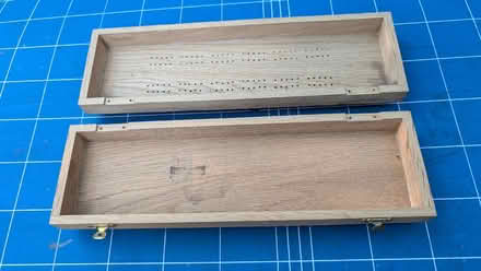 Photo of free Oak cribbage box (Gorse Hill GU22) #3