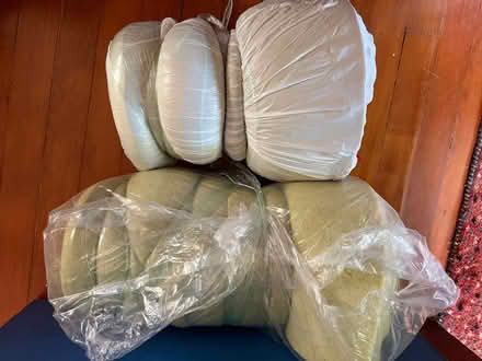 Photo of free 2 rolled foam pads (Oakland near lake Merritt) #2