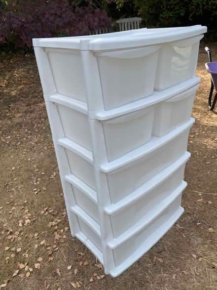 Photo of free Plastic set of drawers (Poringland NR14) #2