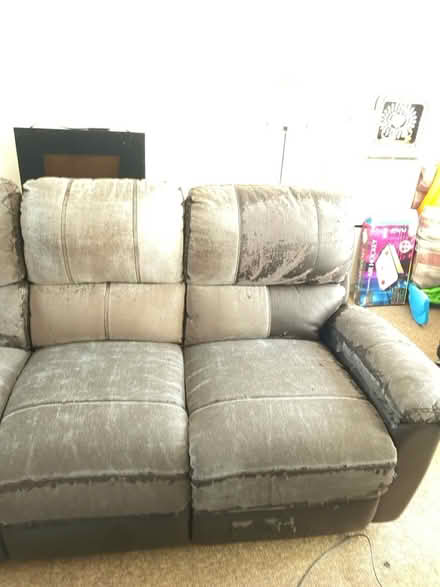 Photo of free 3 seater recliner (Lancing) #2