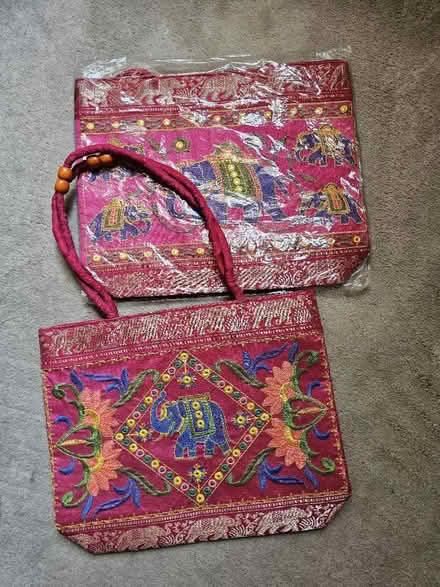 Photo of free New decorative bags x 2 (Surbiton, KT6) #1
