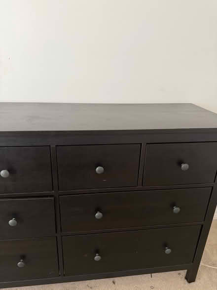 Photo of free IKEA Chest of drawers (dark brown) (Hertsmere WD6) #3