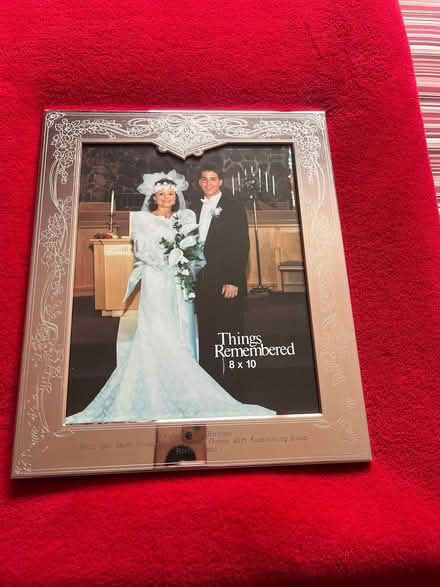 Photo of free Silver plated frame like new (Bidston CH43) #1