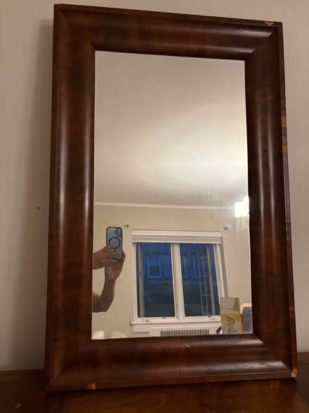 Photo of free solid wood dresser with mirror (Auburndale) #2