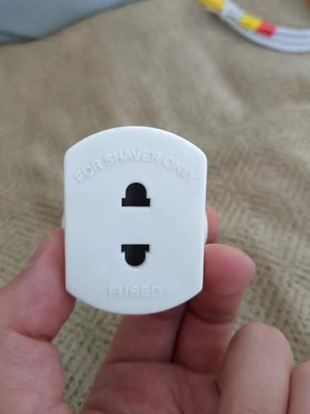 Photo of free Shaver / UK plug adapter (Bath BA1) #1